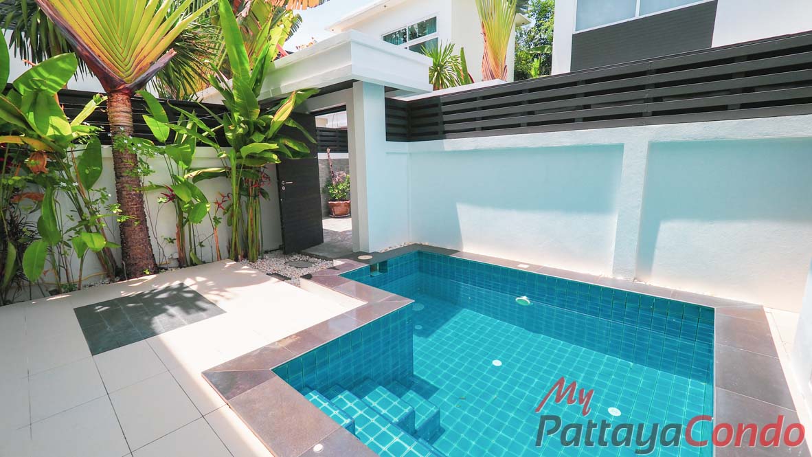 Palm Oasis Pool Villa Pattaya House For Sale - HJPO02