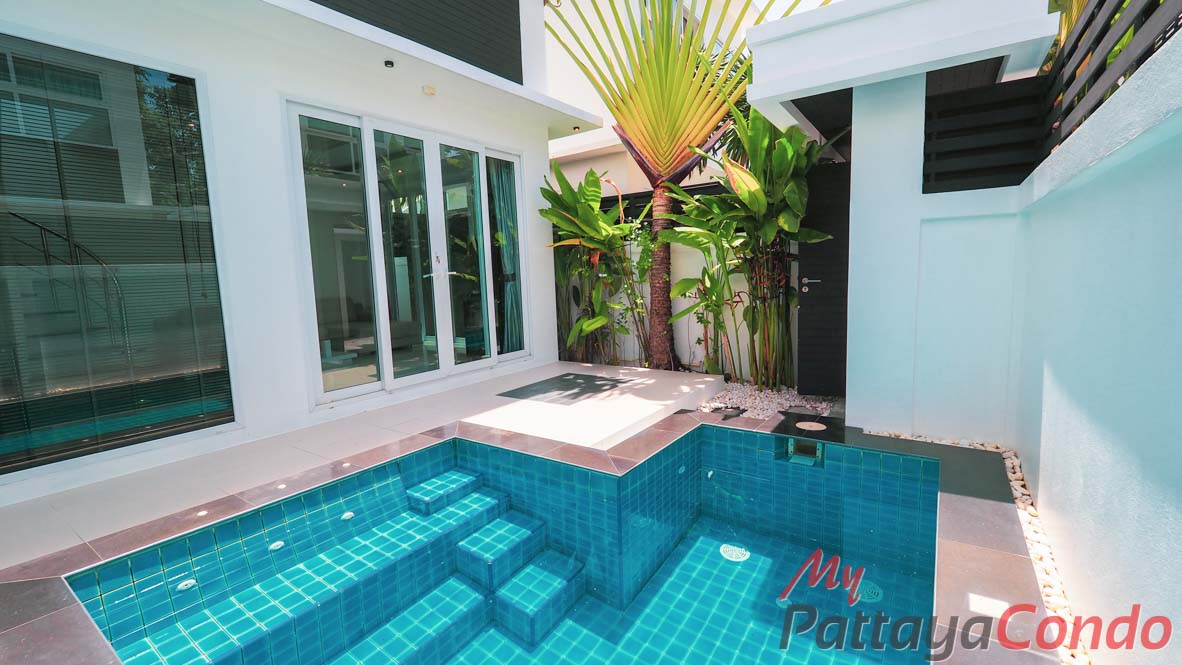 Palm Oasis Pool Villa Pattaya House For Sale - HJPO02-1
