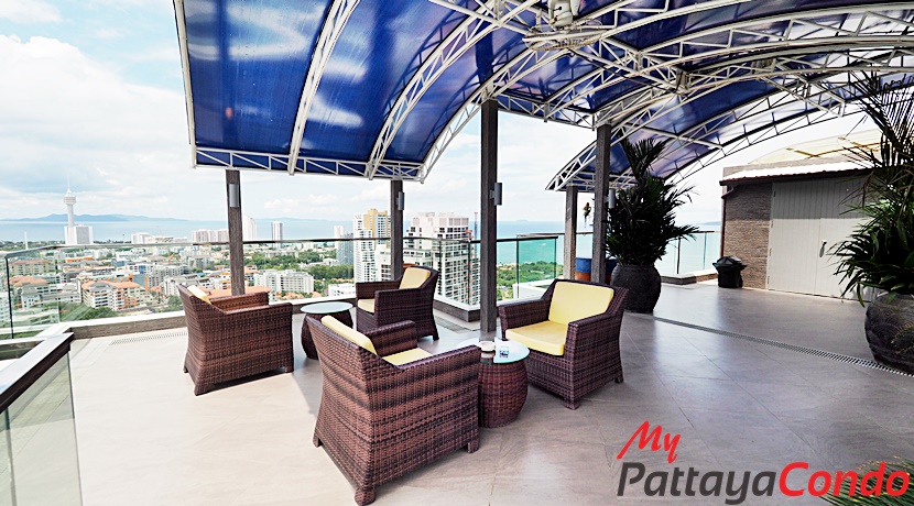 The Cliff Condo Penthouse For Sale Pattaya - CLIFF55