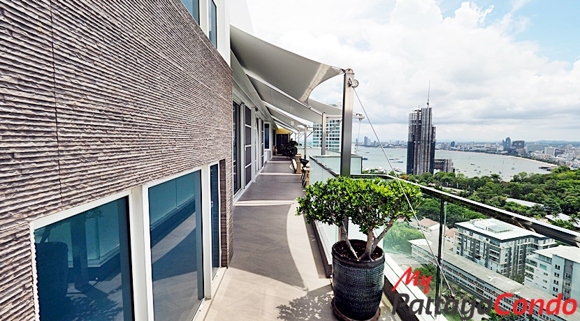 The Cliff Condo Penthouse For Sale Pattaya - CLIFF55