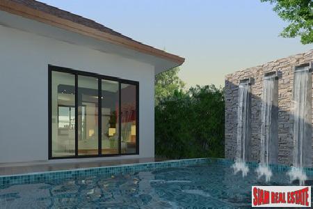 New modern two-bedroom home in Rawai with private swimming pool