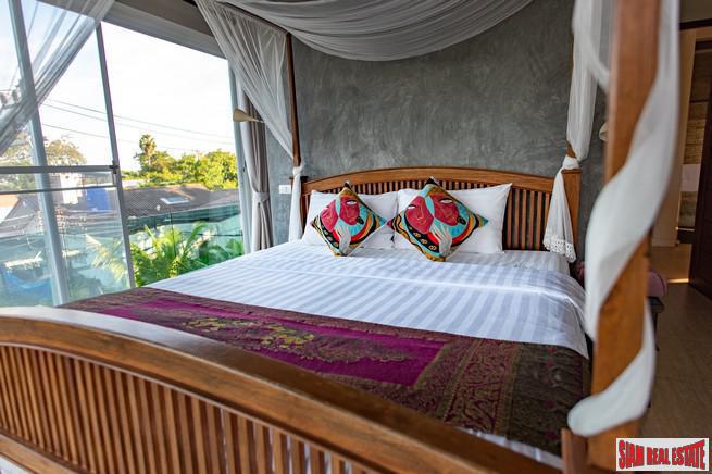 Unique Eight Bedroom + Rooftop Terrace Sea View Pool Villa for Rent in Rawai/Sai Yuan