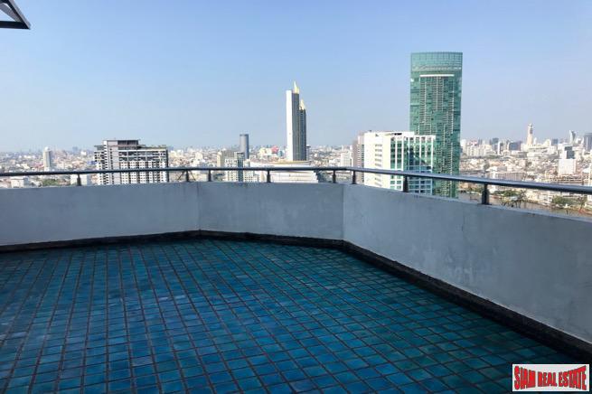 Saichol Mansion | Three Floor Penthouse with Stunning 360 Degree Panoramic View of the Chaopraya River-4