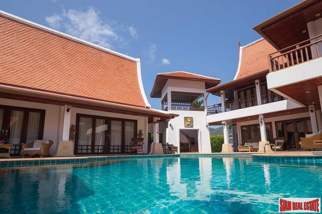Sirinthara Villa | Spacious Thai Six Bedroom Pool Villa in Rawai