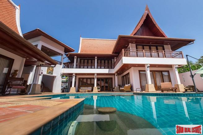 Sirinthara Villa | Spacious Thai Six Bedroom Pool Villa in Rawai