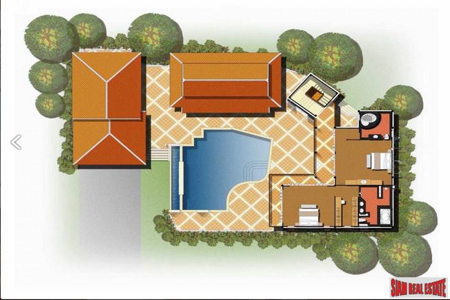 Sirinthara Villa | Spacious Thai Six Bedroom Pool Villa in Rawai