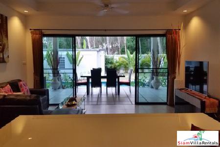 Three Bedroom Pool Villa with Lovely Garden and Terrace in Rawai for Rent