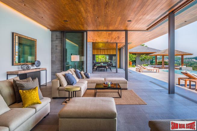 Hotel Managed Luxurious Villa, Layan overlooking the bay of Bangtao, Phuket-5