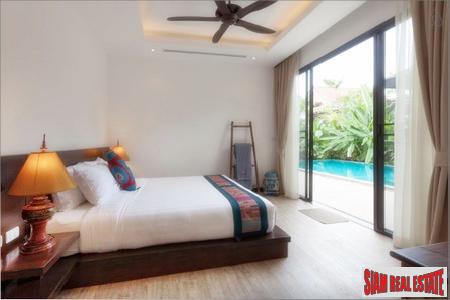 Two- and Three-Bedroom Pool Villas in Boutique Thalang Estate