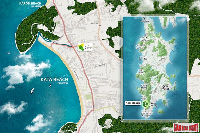 Exciting New Luxury Condo Project 500 Metres to Kata Beach with Buy Back Option
