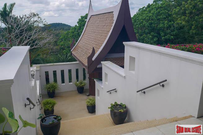 Vachuda Hills | Luxurious Thai Style Sea View Villa for Sale in Layan