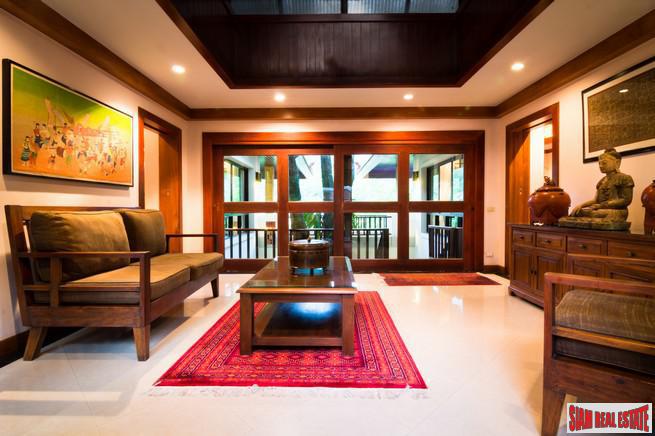 Baan Bua | Magnificent 4 Bedroom Pool Villa Surrounded by Woods in an Exclusive Private Estate