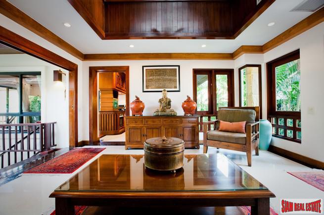 Baan Bua | Magnificent 4 Bedroom Pool Villa Surrounded by Woods in an Exclusive Private Estate