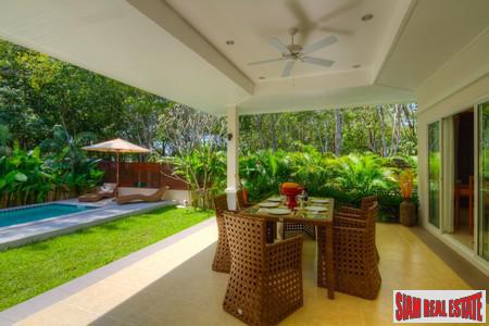 Outdoor Garden Living in this Rawai Pool Villa