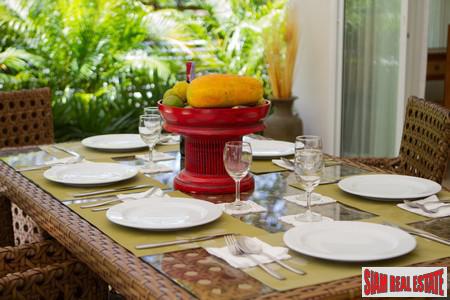 Outdoor Garden Living in this Rawai Pool Villa