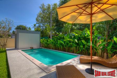 Outdoor Garden Living in this Rawai Pool Villa