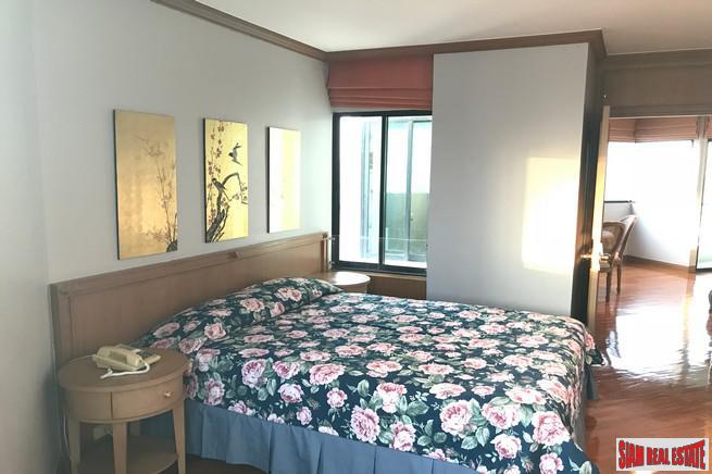 Sathorn Gardens | River and City Views from this Three Bedroom Condo for Rent at Sathorn, Bangkok
