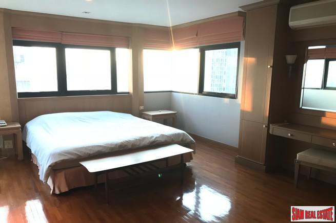 Sathorn Gardens | River and City Views from this Three Bedroom Condo for Rent at Sathorn, Bangkok