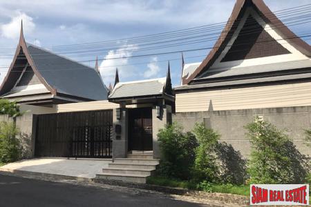 Ocean Front and Sea Views from this Thai Style Six Bedroom Home in Koh Sirey, Phuket-1