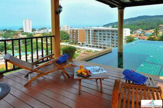 Fantastic Sea Views from this Three Bedroom House Located in the Hills of Karon-0