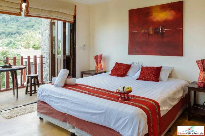 Fantastic Sea Views from this Three Bedroom House Located in the Hills of Karon