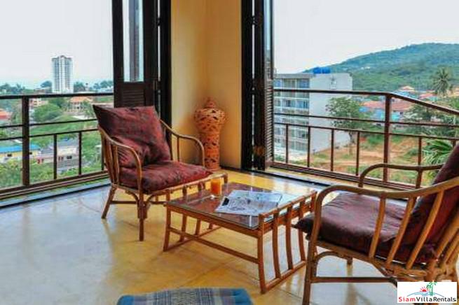 Fantastic Sea Views from this Three Bedroom House Located in the Hills of Karon