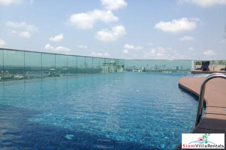 Rhythm 44/1 | North, East and South River Views from this Two Bedroom Condo in Phra Khanong