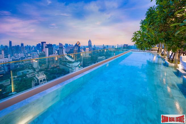 Newly Completed Ultra Luxury High-Rise Condo at Chidlom in the Pathumwan Area -Discount and Rental Guarantee 5% for 2 Years! 2 Bed Units-16