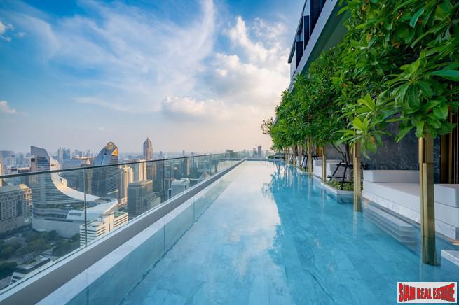 Newly Completed Ultra Luxury High-Rise Condo at Chidlom in the Pathumwan Area -Discount and Rental Guarantee 5% for 2 Years! 2 Bed Units-17