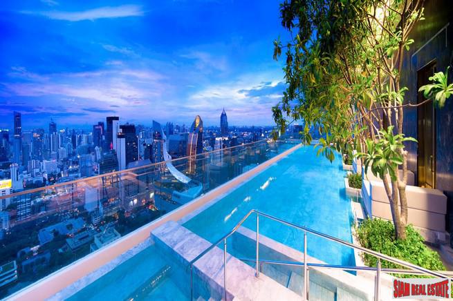 Newly Completed Ultra Luxury High-Rise Condo at Chidlom in the Pathumwan Area -Discount and Rental Guarantee 5% for 2 Years! 2 Bed Units-18