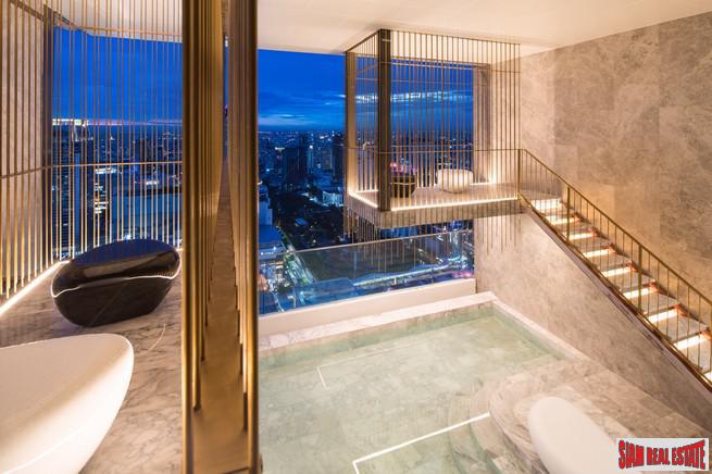Newly Completed Ultra Luxury High-Rise Condo at Chidlom in the Pathumwan Area -Discount and Rental Guarantee 5% for 2 Years! 2 Bed Units-19