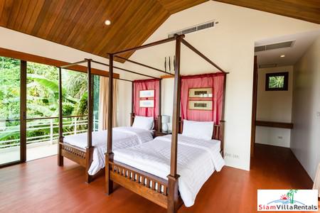 Panoramic Ocean and Lush Mountain Views from this Three Bedroom in Nai Thon-12