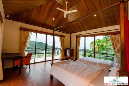 Panoramic Ocean and Lush Mountain Views from this Three Bedroom in Nai Thon-7