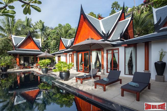 Ayara Surin | Magnificent Thai Style Villa with Sea Views Overlooking Surin and Bang Tao Beaches