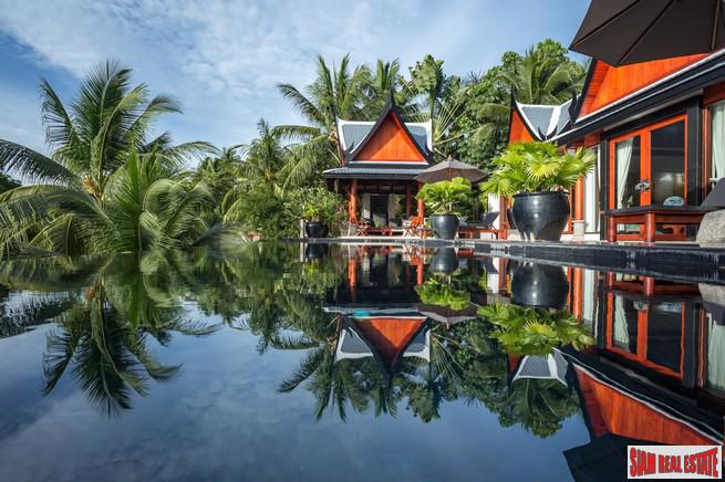 Ayara Surin | Magnificent Thai Style Villa with Sea Views Overlooking Surin and Bang Tao Beaches