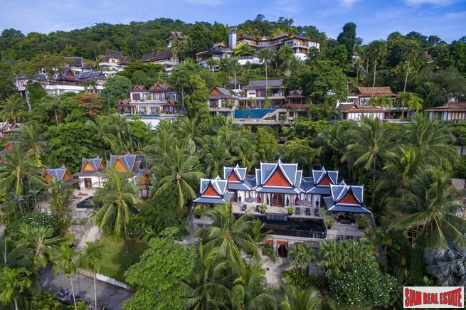 Ayara Surin | Magnificent Thai Style Villa with Sea Views Overlooking Surin and Bang Tao Beaches