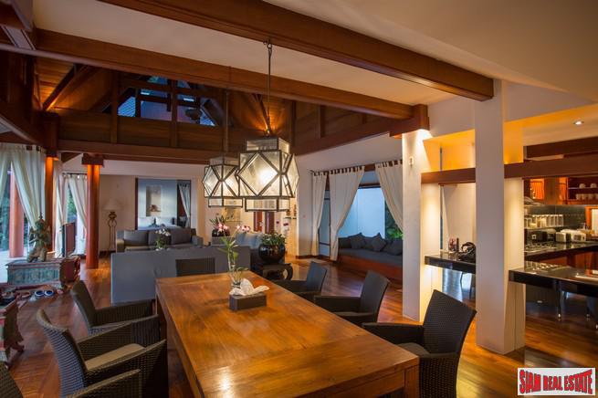 Ayara Surin | Magnificent Thai Style Villa with Sea Views Overlooking Surin and Bang Tao Beaches