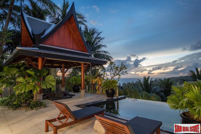 Ayara Surin | Magnificent Thai Style Villa with Sea Views Overlooking Surin and Bang Tao Beaches