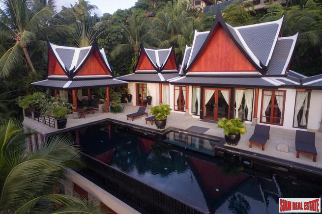 Ayara Surin | Magnificent Thai Style Villa with Sea Views Overlooking Surin and Bang Tao Beaches