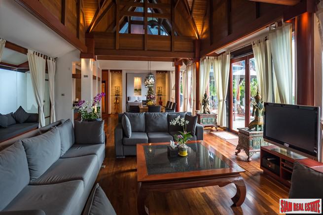 Ayara Surin | Magnificent Thai Style Villa with Sea Views Overlooking Surin and Bang Tao Beaches