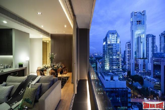 Luxury Saladaeng Two Bed Duplex Condos next to MRT, BTS and Lumphini Park - 16% Discount!-2