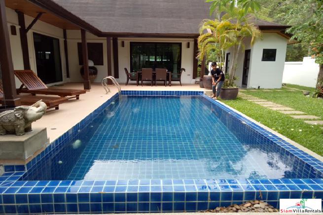 Three Bedroom Bali-Style Pool Villa for Rent in Rawai
