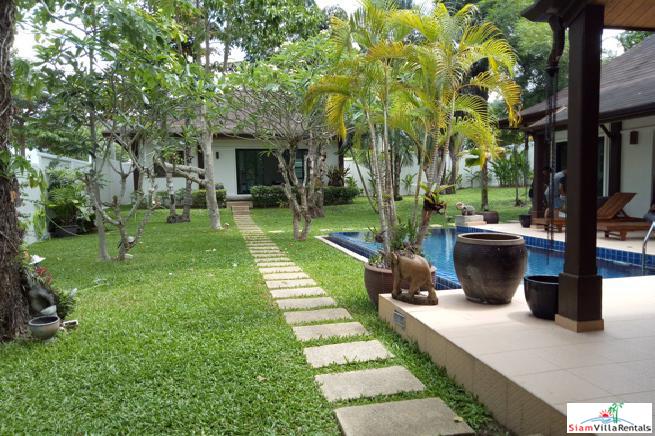 Three Bedroom Bali-Style Pool Villa for Rent in Rawai