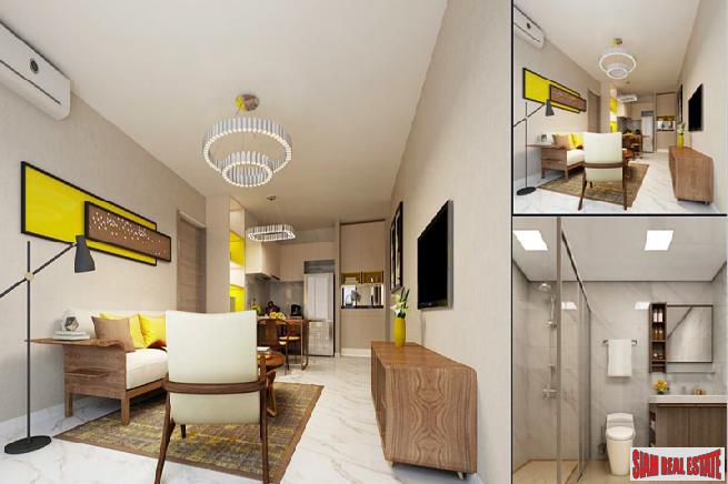 Two Bed Condos in Mixed Used Development Project, New Smart Community at Ratchada, Huai Khwang-7
