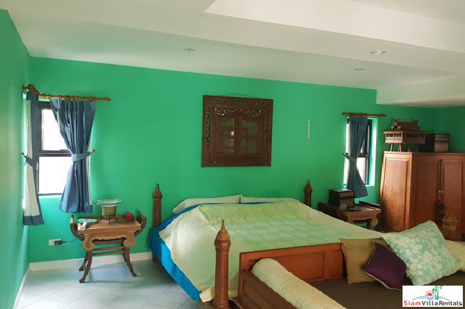 Contemporary Thai Style Three Bedroom House with Fantastic Sea Views in Rawai