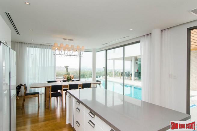 Grand See View Villas | Rare and Exquisite Three Storey Home with Sea, Bay and Mountain Views in Rawai-9