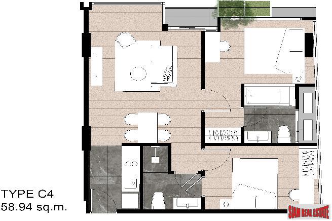 Luxury Low-Rise Condo for Living and Investing Located in the heart of the city, close to BTS Phrom Phong - Two Bed and Duplex Units-26