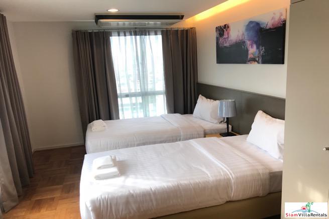 Bangkok Garden | Extra Large Three Bedroom Service Apartment for Rent in Chong Nonsi