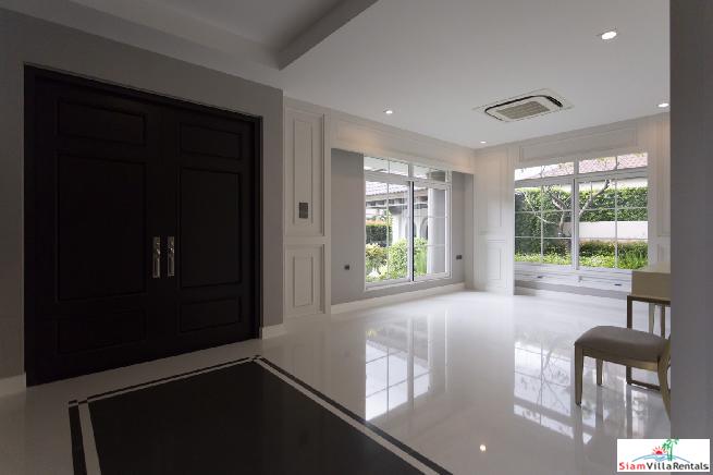 Nantawan Bangna| New Two Storey Four Bedroom House Situated on a Corner Lot in Bangna
