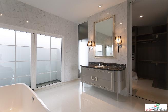 Nantawan Bangna| New Two Storey Four Bedroom House Situated on a Corner Lot in Bangna